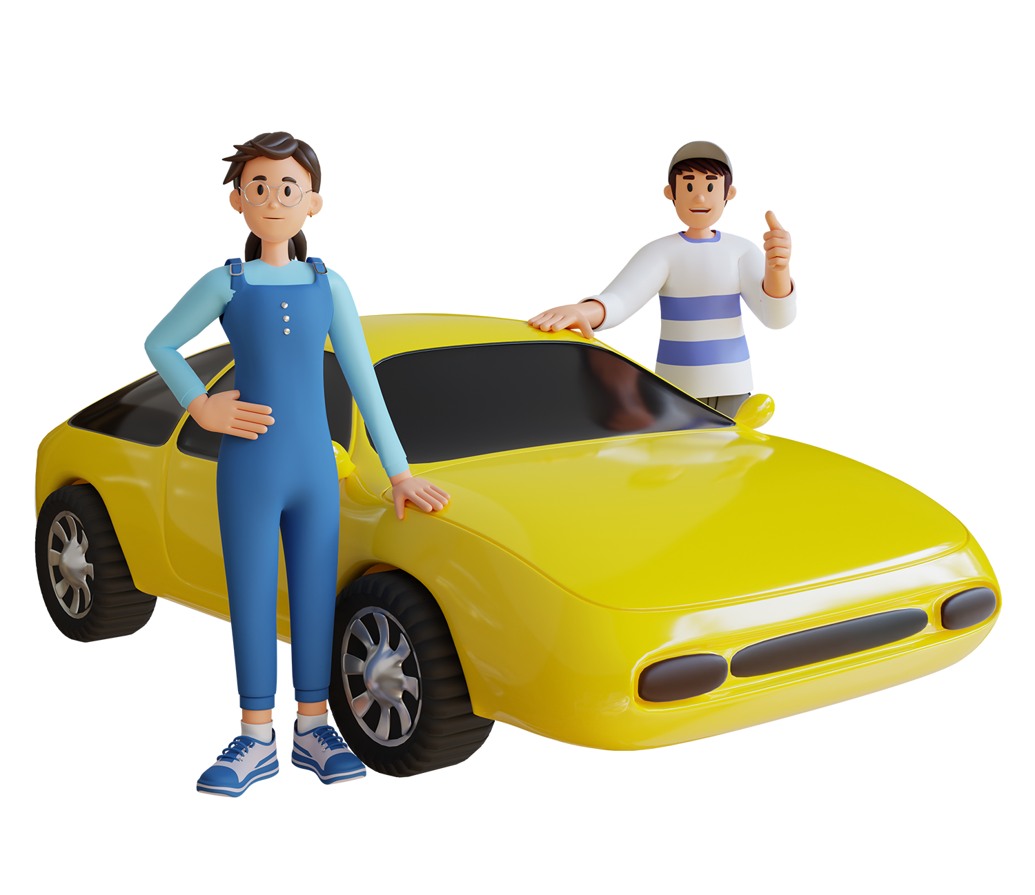 봄봄드라이브 캐릭터